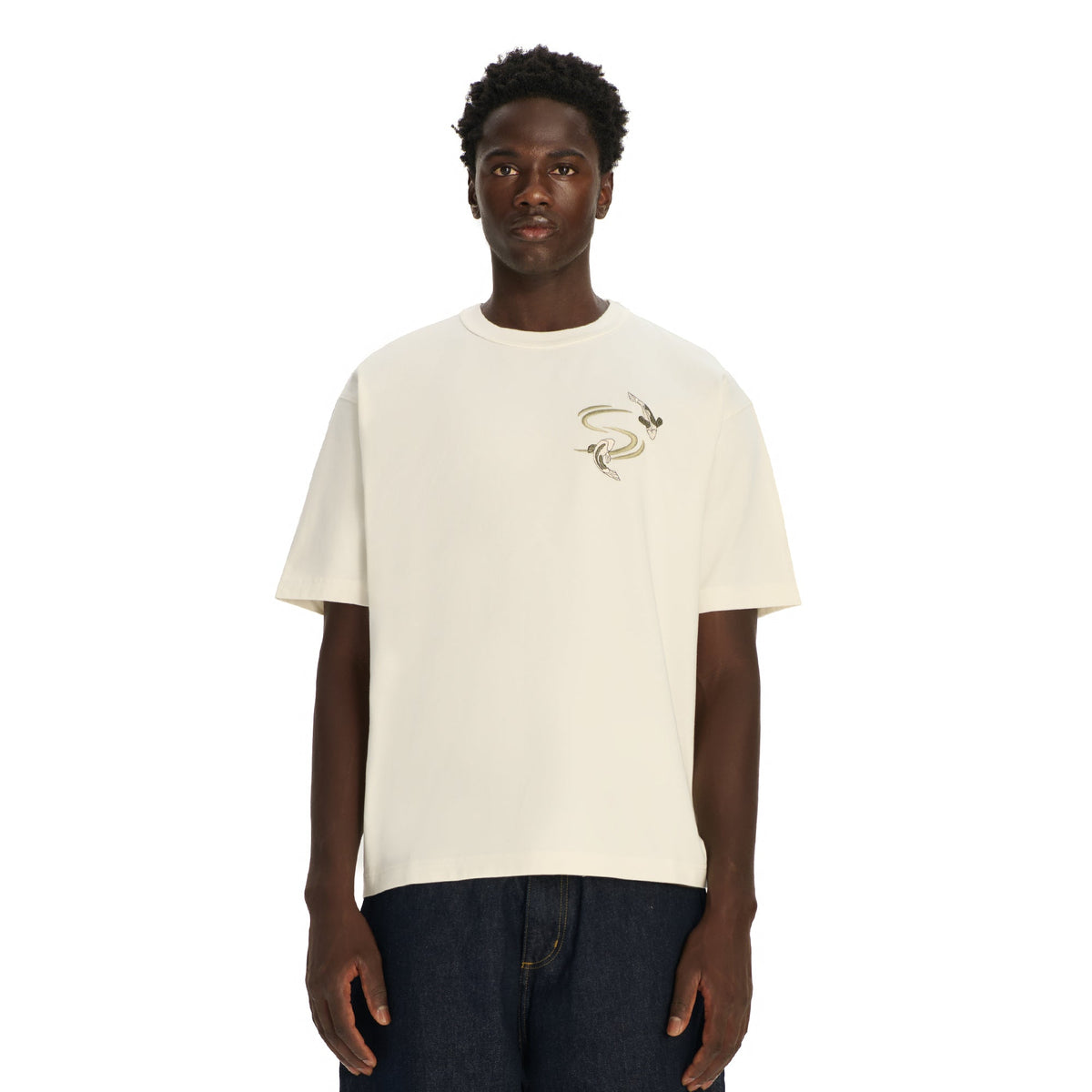 Derschutze "koi" T Shirt off white