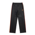 Needles Side Tape Track Pants Black Multicolor Stripe